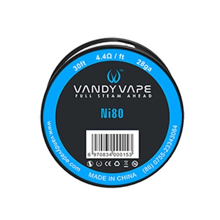 Sarma Ni80 28 AWG/0.32 mm - Vandy Vape